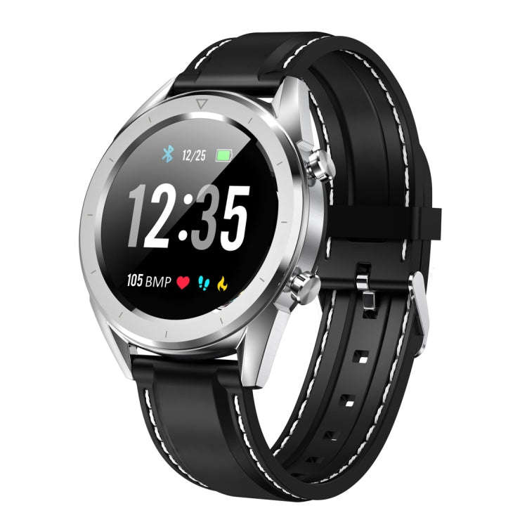 DT28 1.54inch IP68 Waterproof Silicone Strap Smartwatch Bluetooth 4.2, Support Incoming Call Remi...
