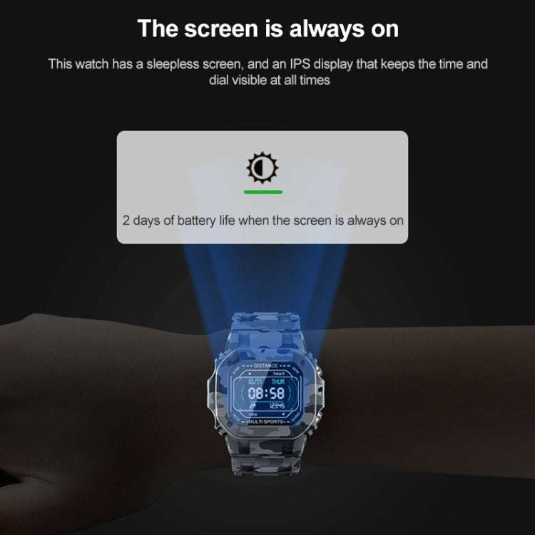 i2 Sports Smart Watch, Support Heart Rate / Blood Pressure / Oximeter Monitor (Black)