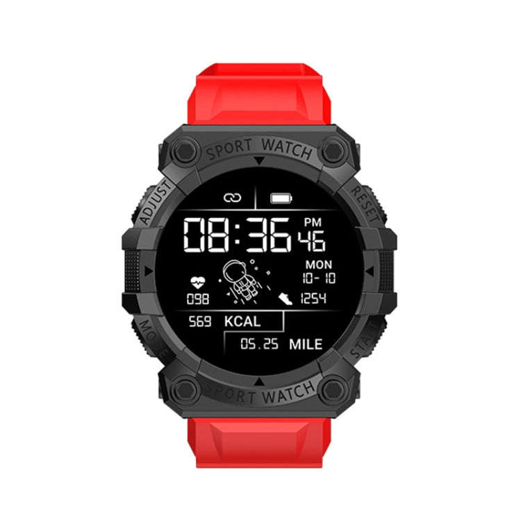 FD68S 1.44 inch Color Roud Screen Sport Smart Watch, Support Heart Rate / Multi-Sports Mode(Red)