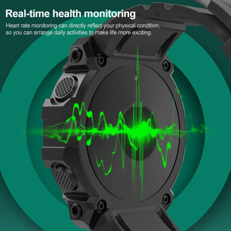 FD68S 1.44 inch Color Roud Screen Sport Smart Watch, Support Heart Rate / Multi-Sports Mode(Red)