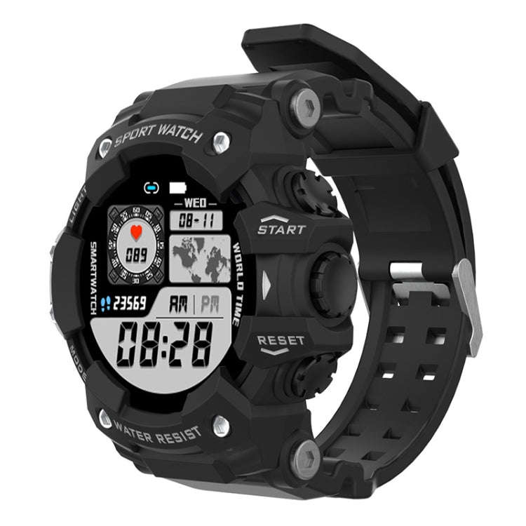 LC11 1.28 inch TFT Screen Outdoor Sports Smart Watch, IP68 Waterproof Support Heart Rate & Blood ...