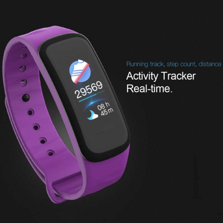 TLW B1 Plus Fitness Tracker 0.96 inch Color Screen Bluetooth 4.0 Wristband Smart Bracelet, IP67 W...