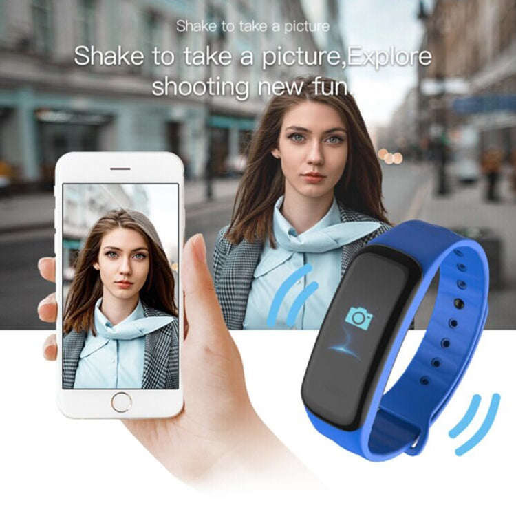 TLW B1 Plus Fitness Tracker 0.96 inch Color Screen Bluetooth 4.0 Wristband Smart Bracelet, IP67 W...