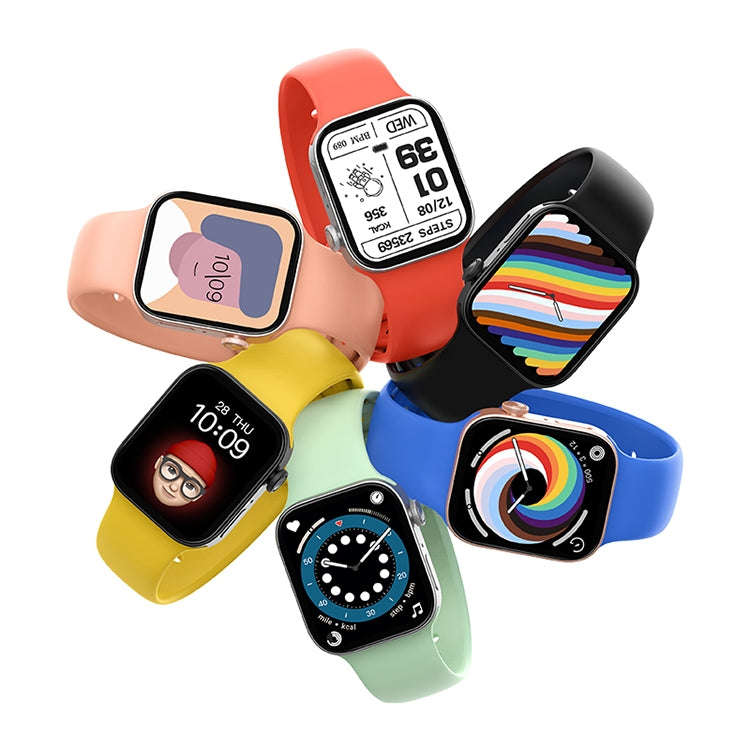 T500+MAX 1.69 inch HD Screen Smart Wristband, Support Bluetooth Calling/Heart Rate Monitoring (Bl...