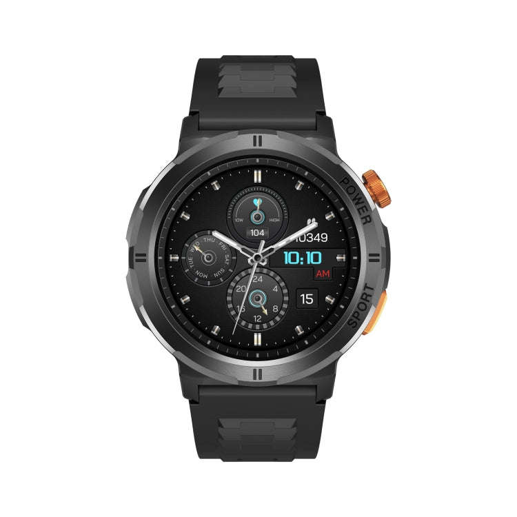 M52 1.43 inch Screen IP68 Waterproof Smart Watch, Support Bluetooth Call / Heart Rate (Tarnish)