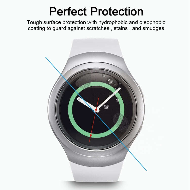 2 PCS ENKAY Hat-Prince for Samsung Gear S2 Smart Watch 0.2mm 9H Surface Hardness 2.15D Explosion-...