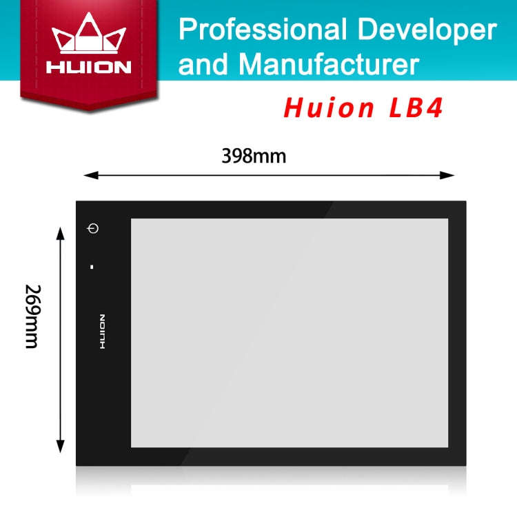 Huion LB4 LED Light Tracing Pad Art Craft Light Box
