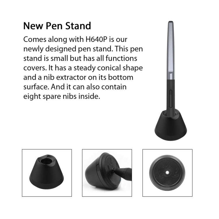 HUION Inspiroy Series H640P 5080LPI Professional Art USB Graphics Drawing Tablet for Windows / Ma...