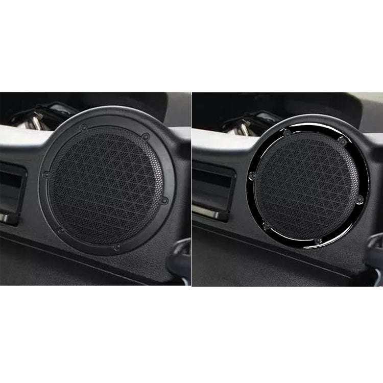For Nissan 350Z 2003-2009 2pcs Car Hardtop Rear Speaker Horn Decorative Sticker, Left and Right D...