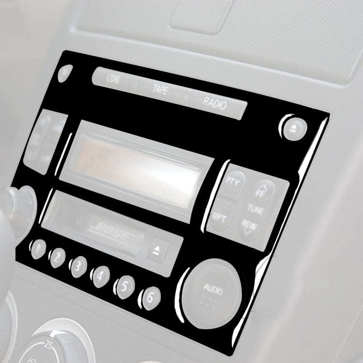 For Nissan 350Z 2003-2009 Car CD Radio Playback Panel Decorative Stickers, Left and Right Drive U...