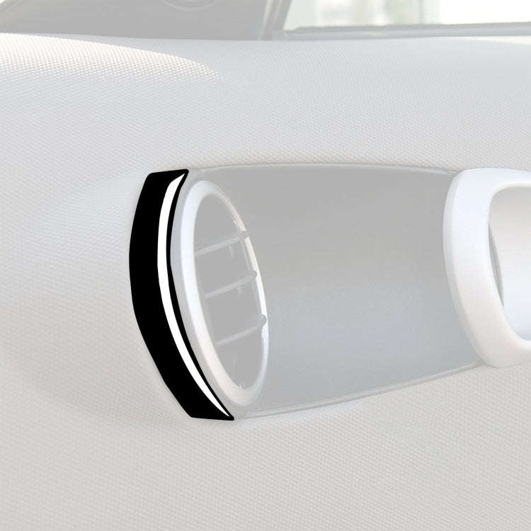 For Nissan 350Z 2003-2009 2pcs Car Air Outlet Decorative Stickers, Left and Right Drive Universal
