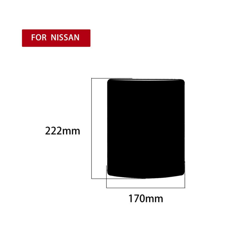 For Nissan 350Z 2003-2009 Car Central System Control Storage Box Decorative Stickers, Left and Ri...