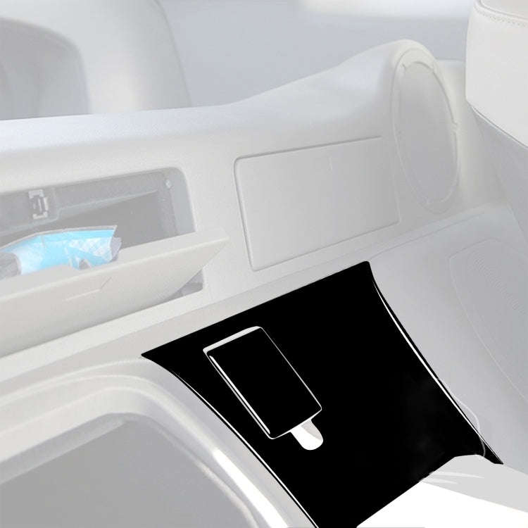 For Nissan 350Z 2003-2005 2pcs Car Rear Of Center Console Decorative Stickers, Left and Right Dri...
