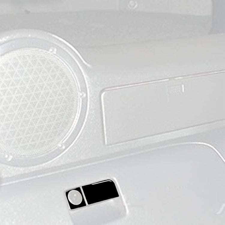For Nissan 350Z 2003-2009 Car Rear Storage Box Lock Decorative Stickers, Left and Right Drive Uni...