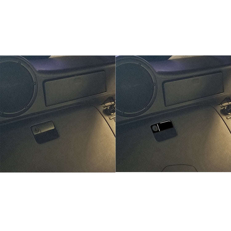For Nissan 350Z 2003-2009 Car Rear Storage Box Lock Decorative Stickers, Left and Right Drive Uni...