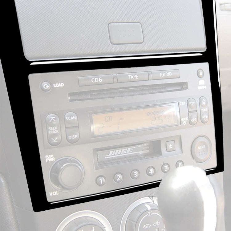 For Nissan 350Z 2003-2009 Car Nav Bounding Box Decorative Stickers, Left and Right Drive Universal