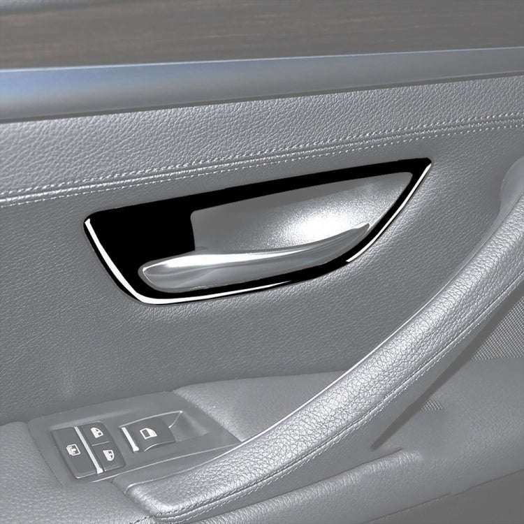 For BMW 5 Series F10 2011-2017 4pcs Car Door Handle Frame Decorative Sticker,Left and Right Drive...