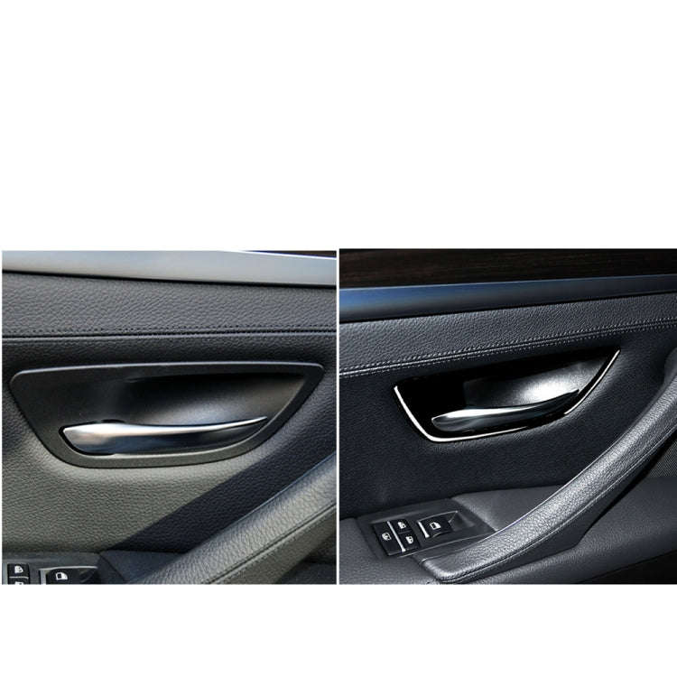 For BMW 5 Series F10 2011-2017 4pcs Car Door Handle Frame Decorative Sticker,Left and Right Drive...