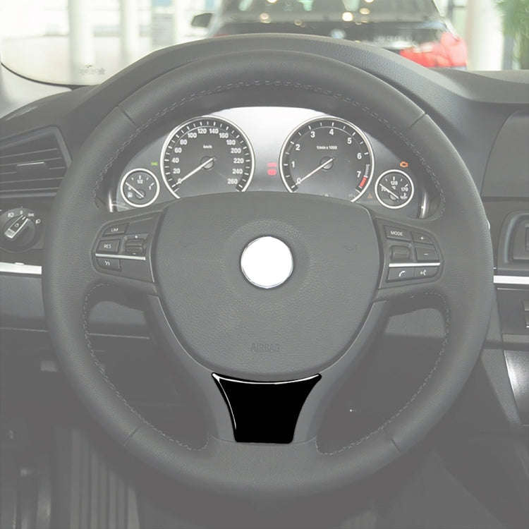 For BMW 5 Series F10 F18 2011-2017 B Edition Car Large Steering Wheel Decorative Sticker,Left and...