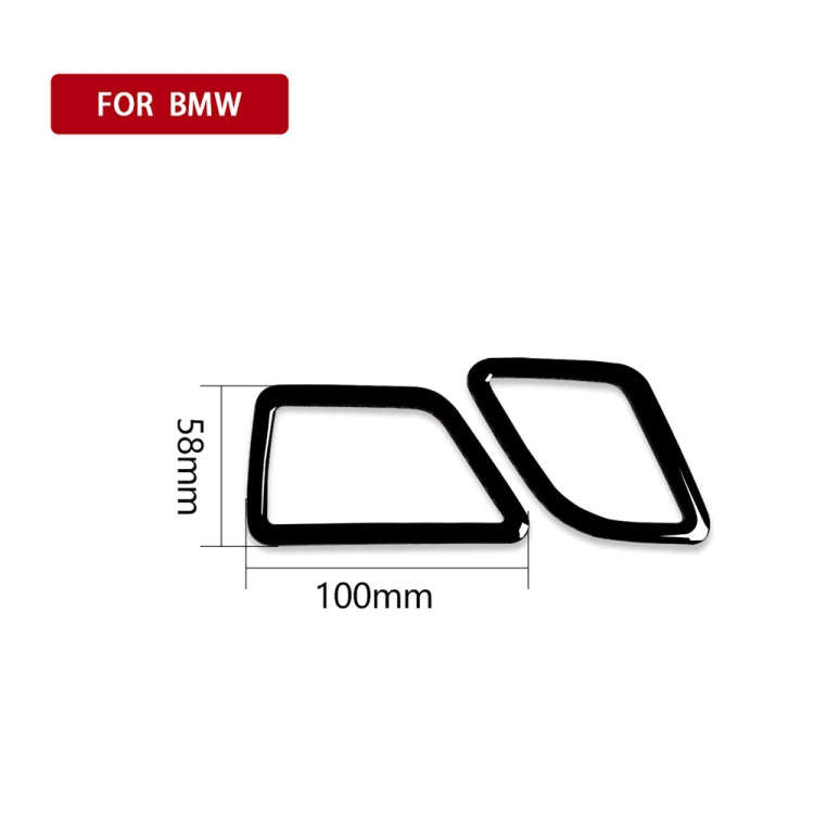 For BMW 5 Series F10 2011-2017 Car Instrument Air Outlet Decorative Sticker,Right Drive