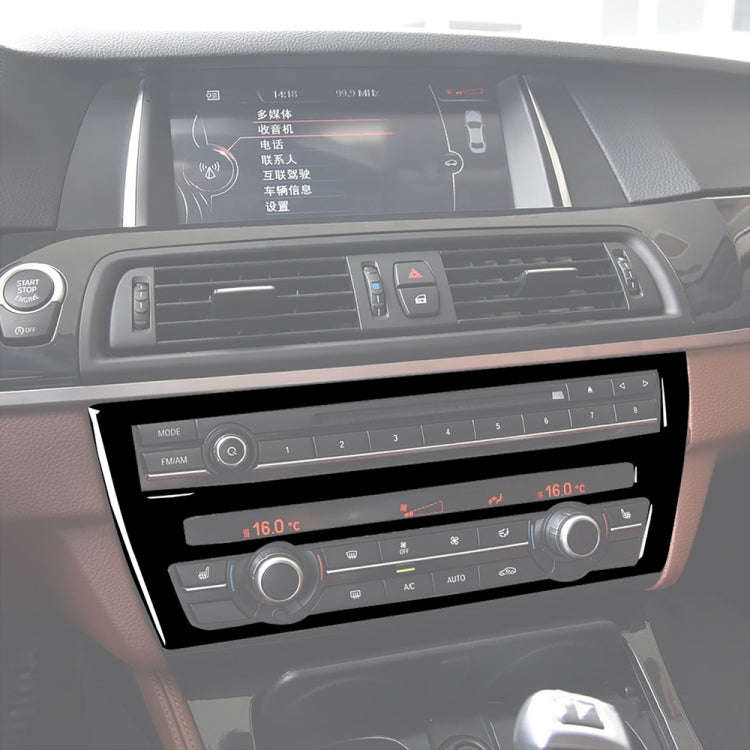 For BMW 5 Series F07 5GT 535i 2010-2016 Car CD Panel Center Console Air Conditioning Panel Decora...