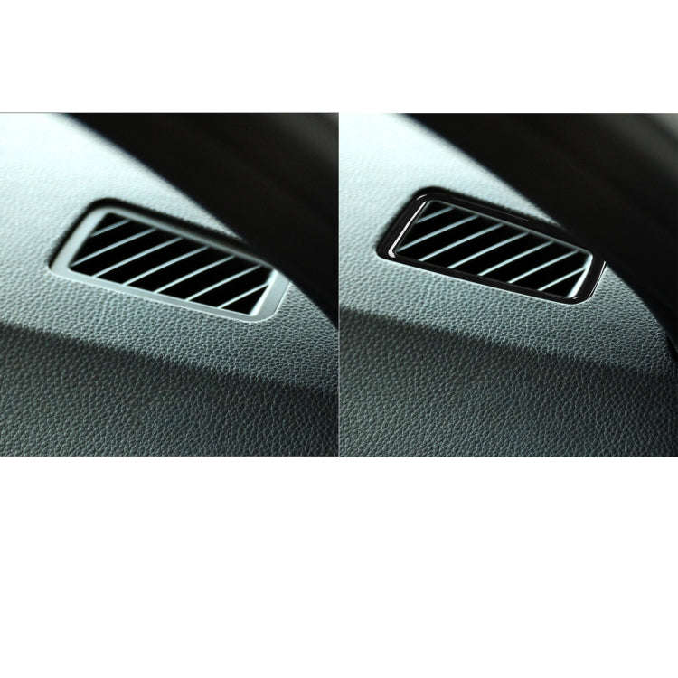 For BMW 3 Series E90 2005-2012 2pcs Car Instrument Air Outlet Frame Decorative Sticker, Left and ...
