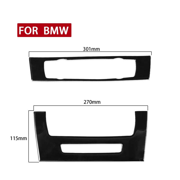 For BMW 3 Series E90/E92 2005-2012 Car Air Conditioner CD Control Panel High with Holes Decorativ...