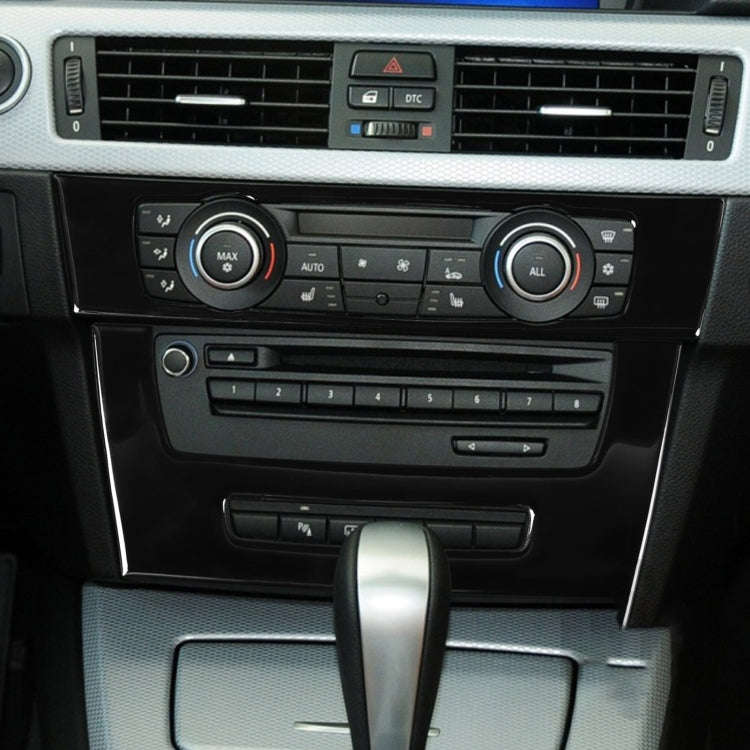 For BMW 3 Series E90/E92 2005-2012 Car Air Conditioner CD Control Panel High with Holes Decorativ...