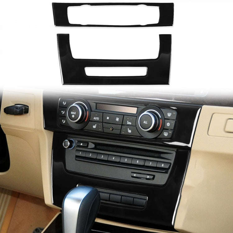 For BMW 3 Series E90/E92 2005-2012 Car Air Conditioner CD Control Panel High with Holes Decorativ...