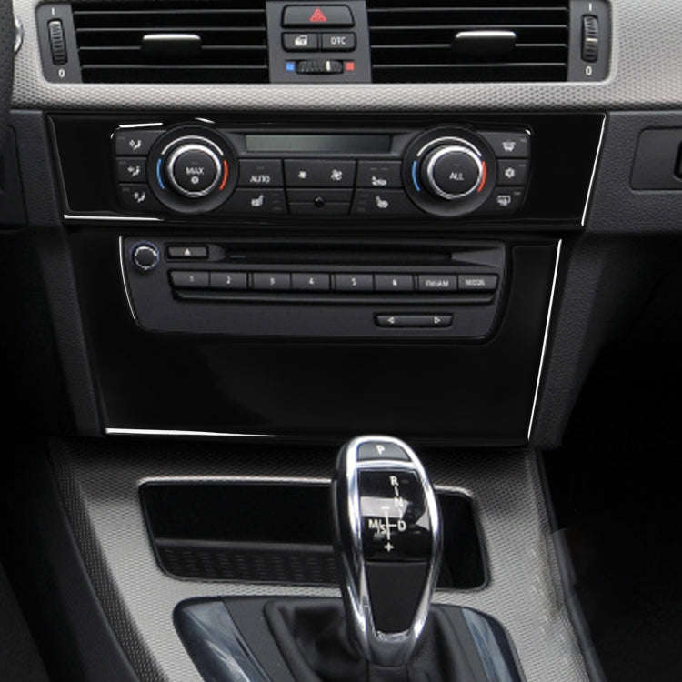 For BMW 3 Series E90/E92 2005-2012 Car Air Conditioner CD Control Panel High without Holes Decora...