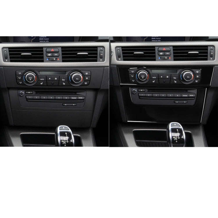 For BMW 3 Series E90/E92 2005-2012 Car Air Conditioner CD Control Panel High without Holes Decora...