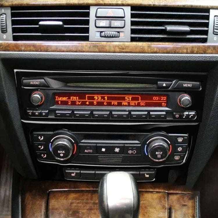For BMW 3 Series E90/E92 2005-2012 2pcs Car Air Conditioner CD Control Panel Non-navigation with ...