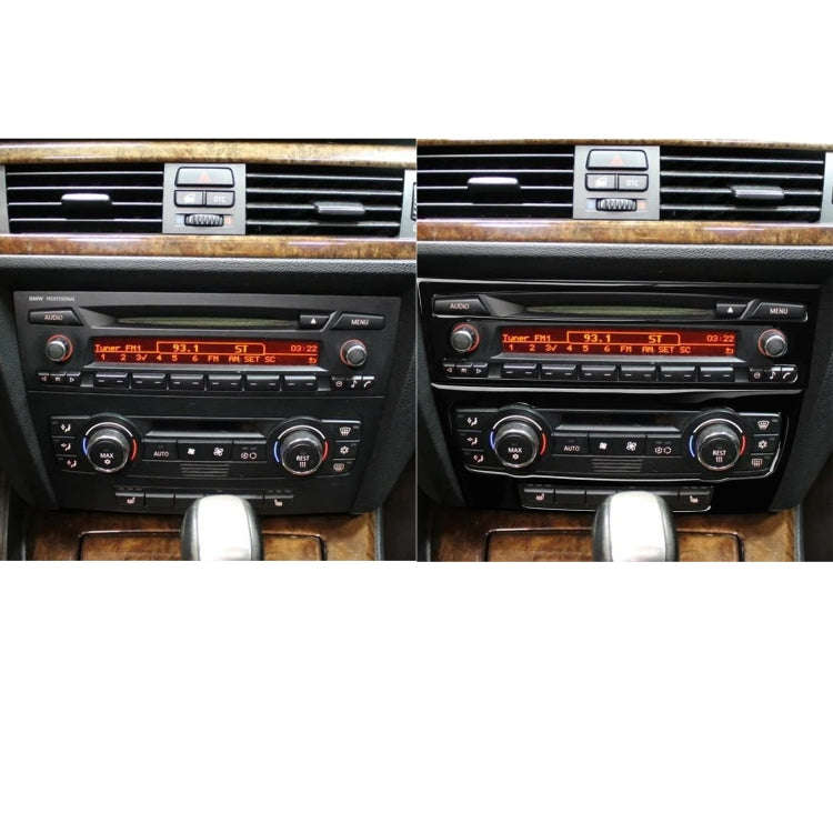 For BMW 3 Series E90/E92 2005-2012 2pcs Car Air Conditioner CD Control Panel Non-navigation with ...