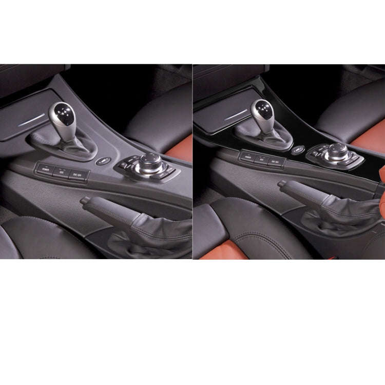 For BMW E93/M3 2007-2013 Car Large Gear Panel Decorative Sticker,  Left Drive
