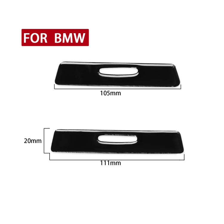 For BMW 3 Series E90 2005-2012 2pcs Car Cup Holder Decorative Sticker,  Left and Right Drive Univ...