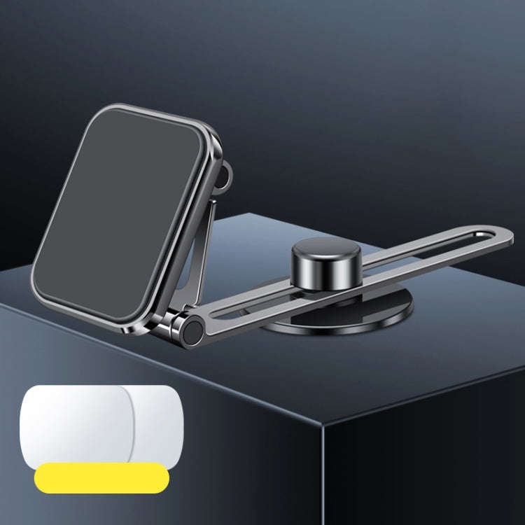F52 Magnetic Car Floating Screen Phone Navigation Holder (Black)