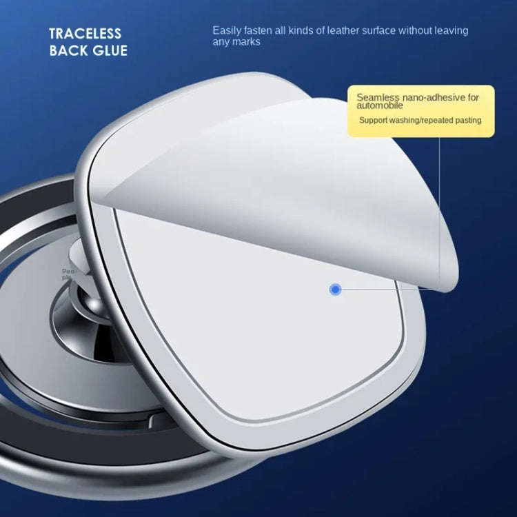 F68 360 Degree Rotating Car Magnetic Mobile Phone Bracket (Silver)