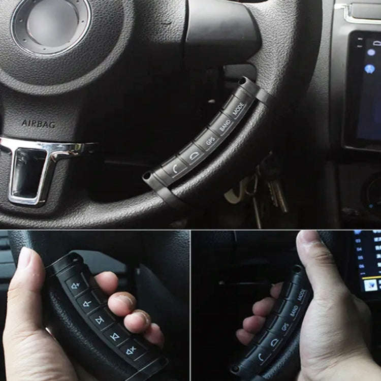 Universal Steering Wheel Controller Multifunctional Wireless DVD Navigation Key Remote Controller