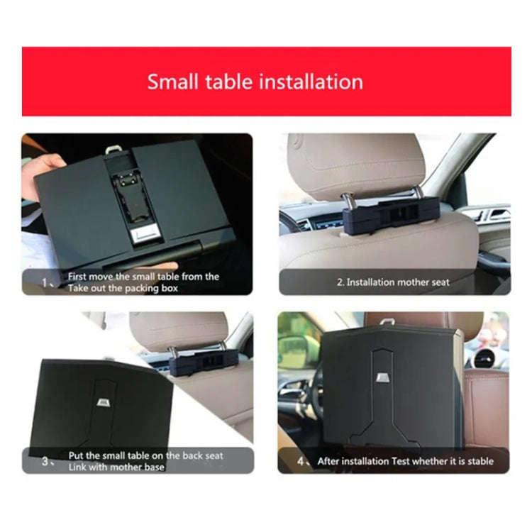 Car Folding Computer Table Chair Back Dining Table