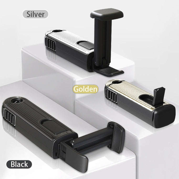 G202 Car Creative Phone Bracket Hook 360 Degree Rotating Telescopic Bracket(Silver)