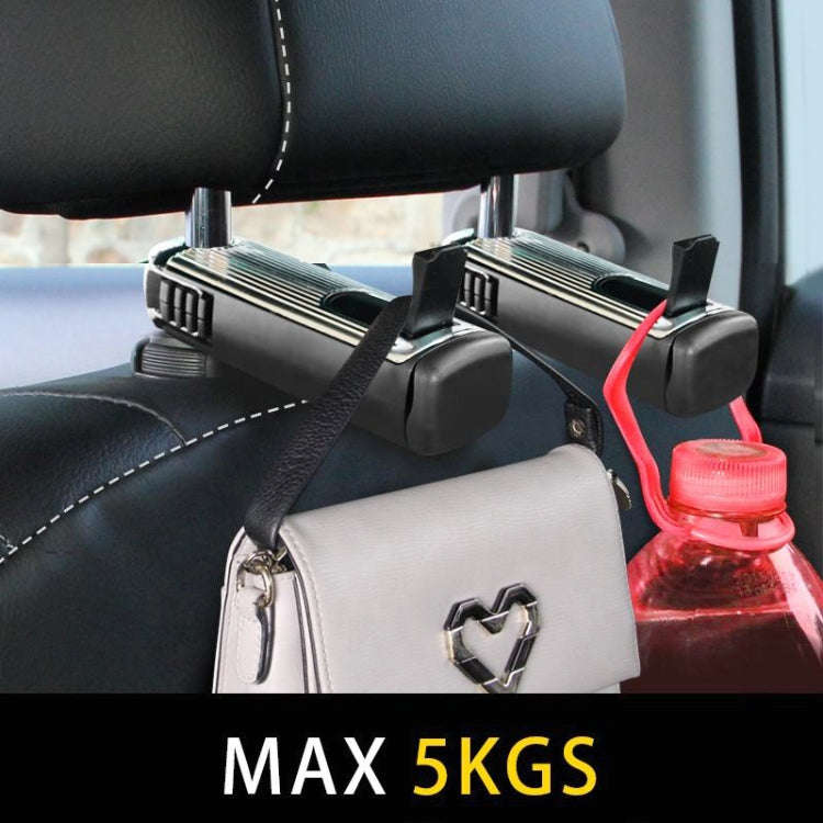 G202 Car Creative Phone Bracket Hook 360 Degree Rotating Telescopic Bracket(Gold)