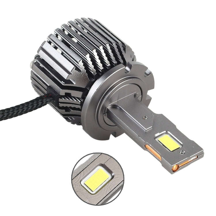 1 Pair D Series D2 Car HID Ballast to LED Headlight DC12V / 35W / 6000K / 4000LM(White Light)