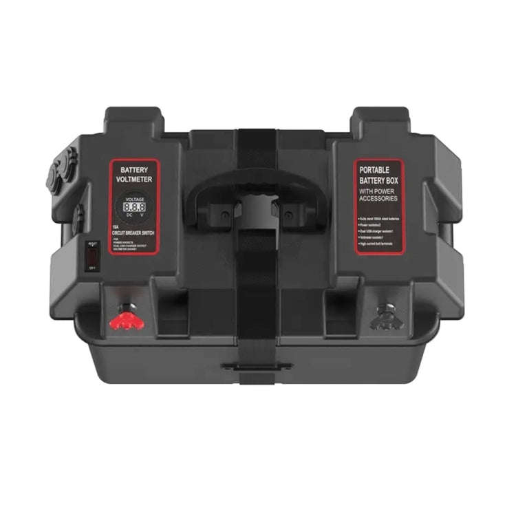 Outdoor Portable Multifunctional Battery Box 12V USB Output Emergency Power Supply