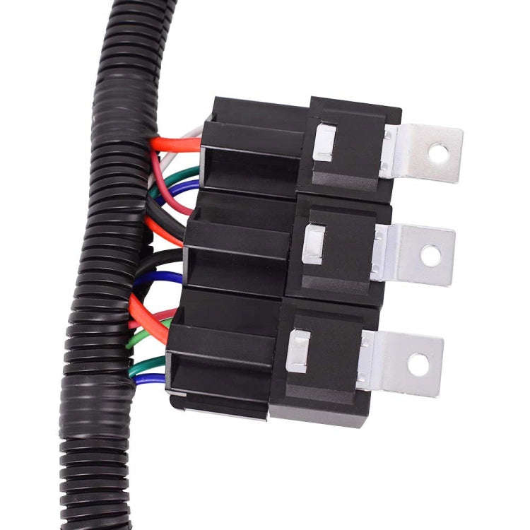 Car Electric ECU Control Dual Fan Wiring Connector Harness for GM 1999-2006 7L5533A226T