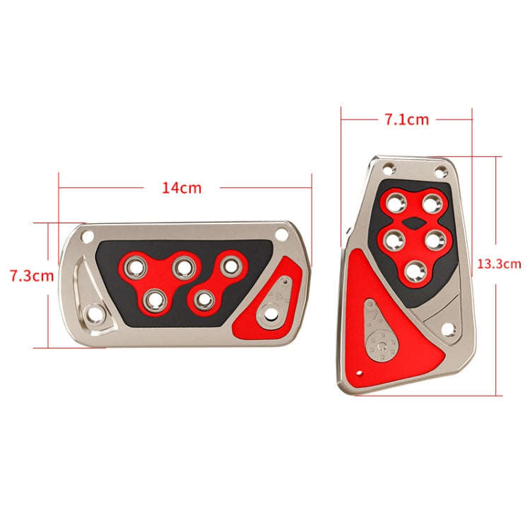 CARFU AC-529A Car New Energy Manual Automatic Transmission Brake Pedal(Black)