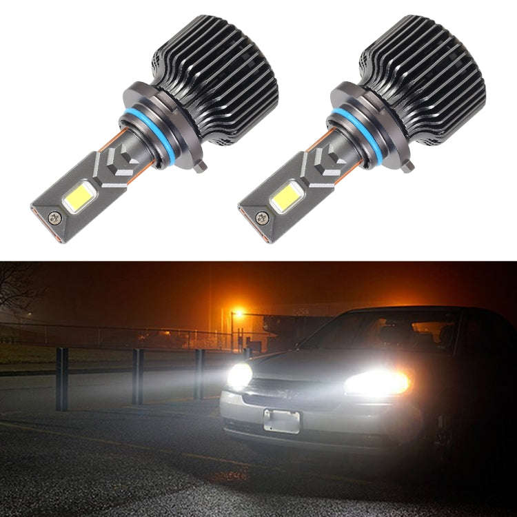 K11 1 Pair 9005 12V / 85W / 6000K / 9000LM Car LED Headlight (White Light)