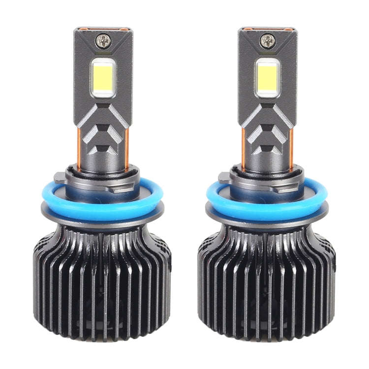 K11 1 Pair H11 12V / 85W / 6000K / 9000LM Car LED Headlight (White Light)