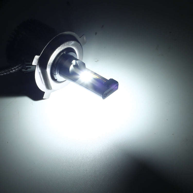 K11 1 Pair H4 12V / 75W / 6000K / 9000LM Car LED Headlight (White Light)