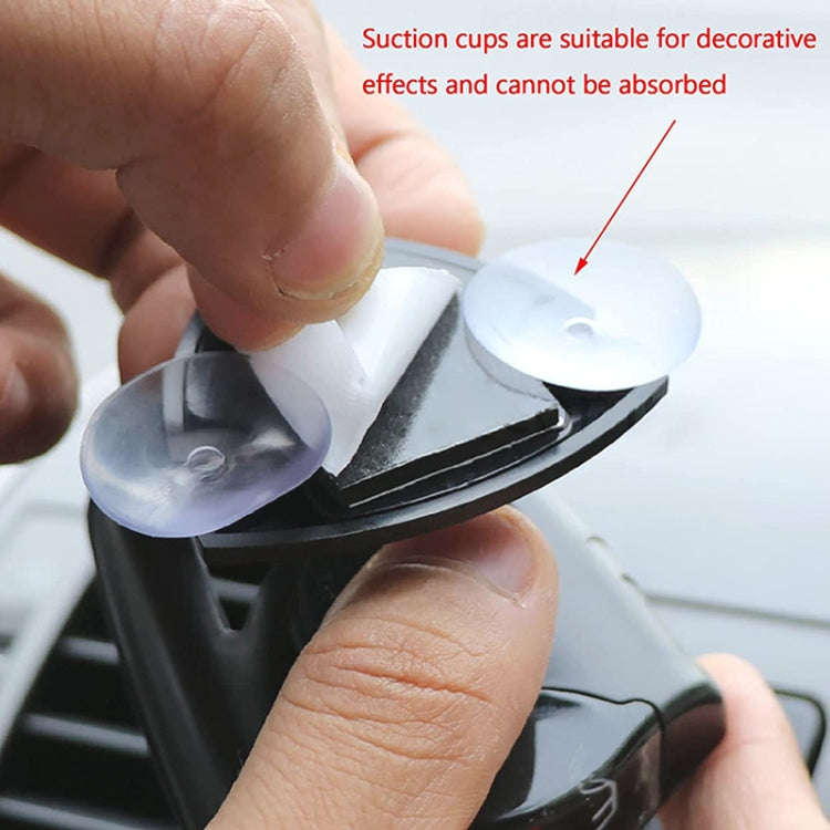 LC35 Vehicle Compass Car Ornament with Suction Cup & Sticker
