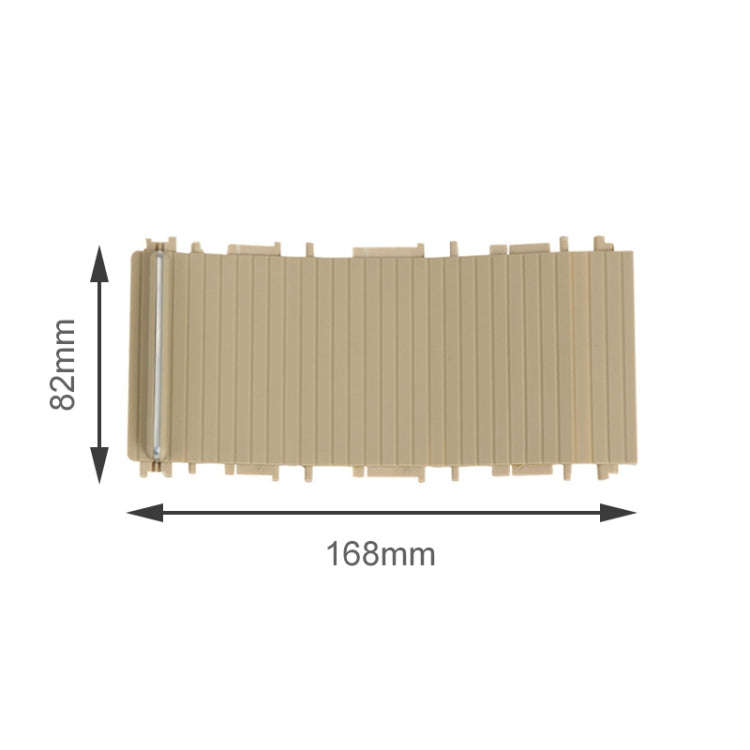 For BMW 3 Series E46 Left Driving Car Center Console Water Cup Holder Cover 51167038334(Beige)